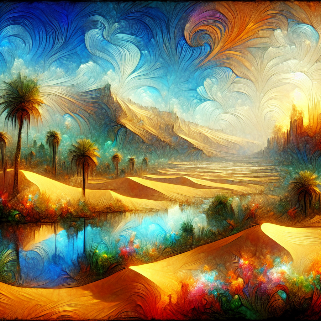 Mystical Oasis: A Hidden Gem in the Sands