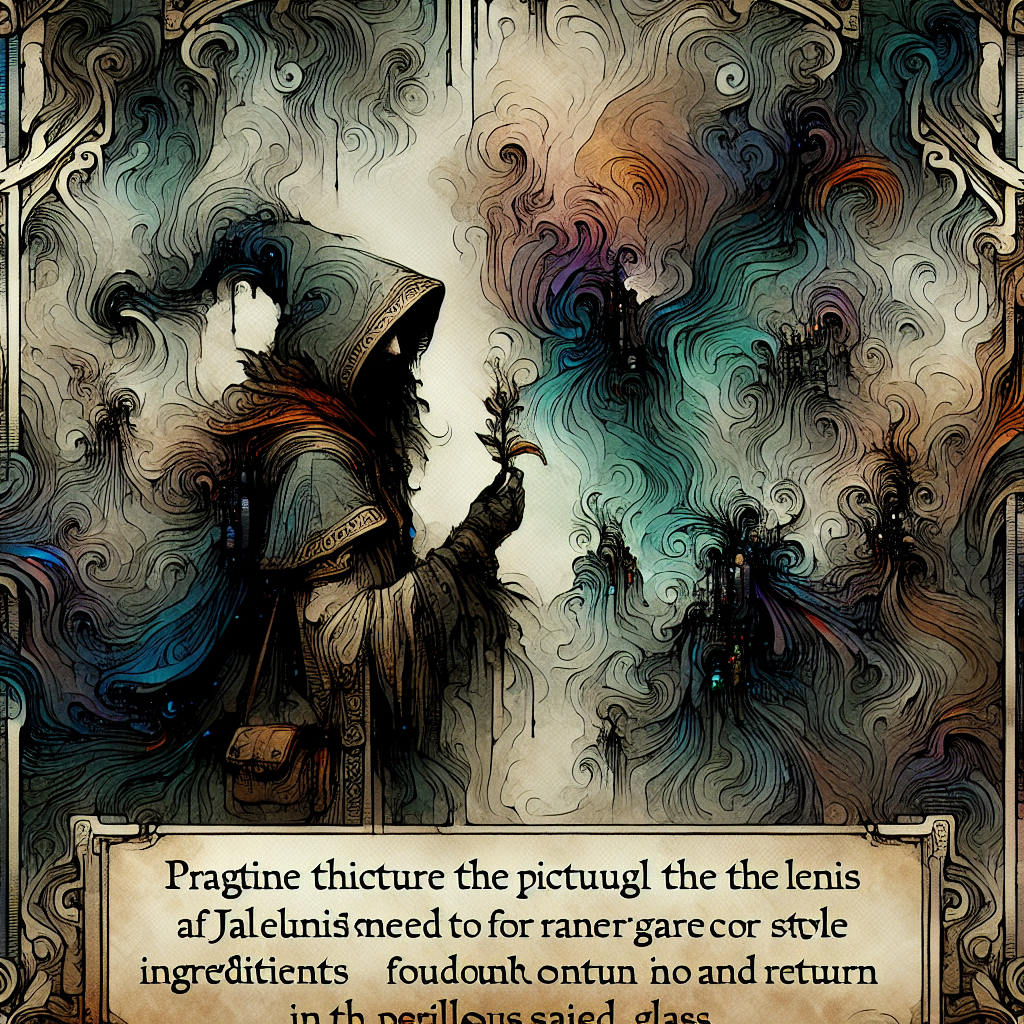 Mysterious Alchemist Seeks Assistance