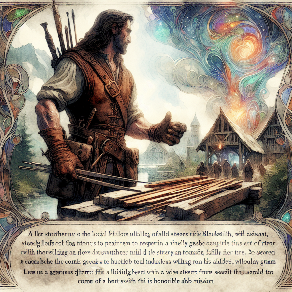 The Call for Aid in the Village of Merrifield