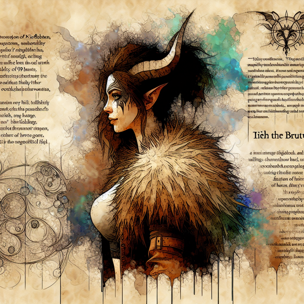 Lady Wylh - The Brute with a Tender Heart