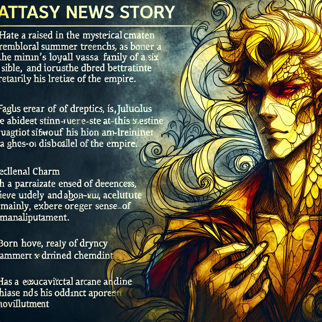 Duke Mioka Julius: The Mysterious Yet Malevolent Vassal