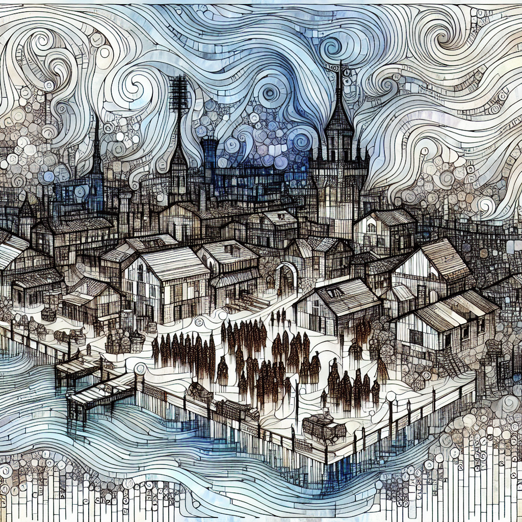 Autumnlond: A Mosaic of Life and Commerce