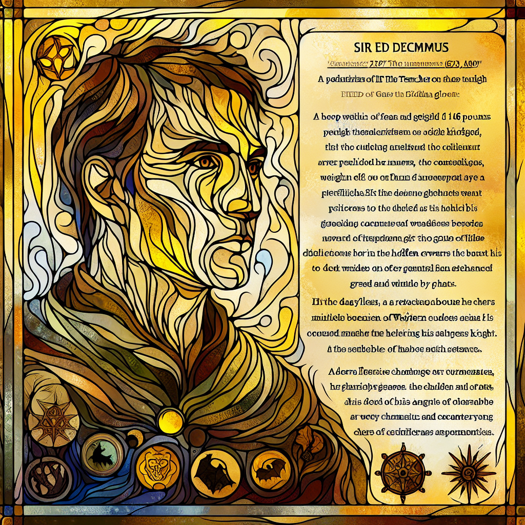 The Tale of Sir Ed Decimus: The Dayless Knight