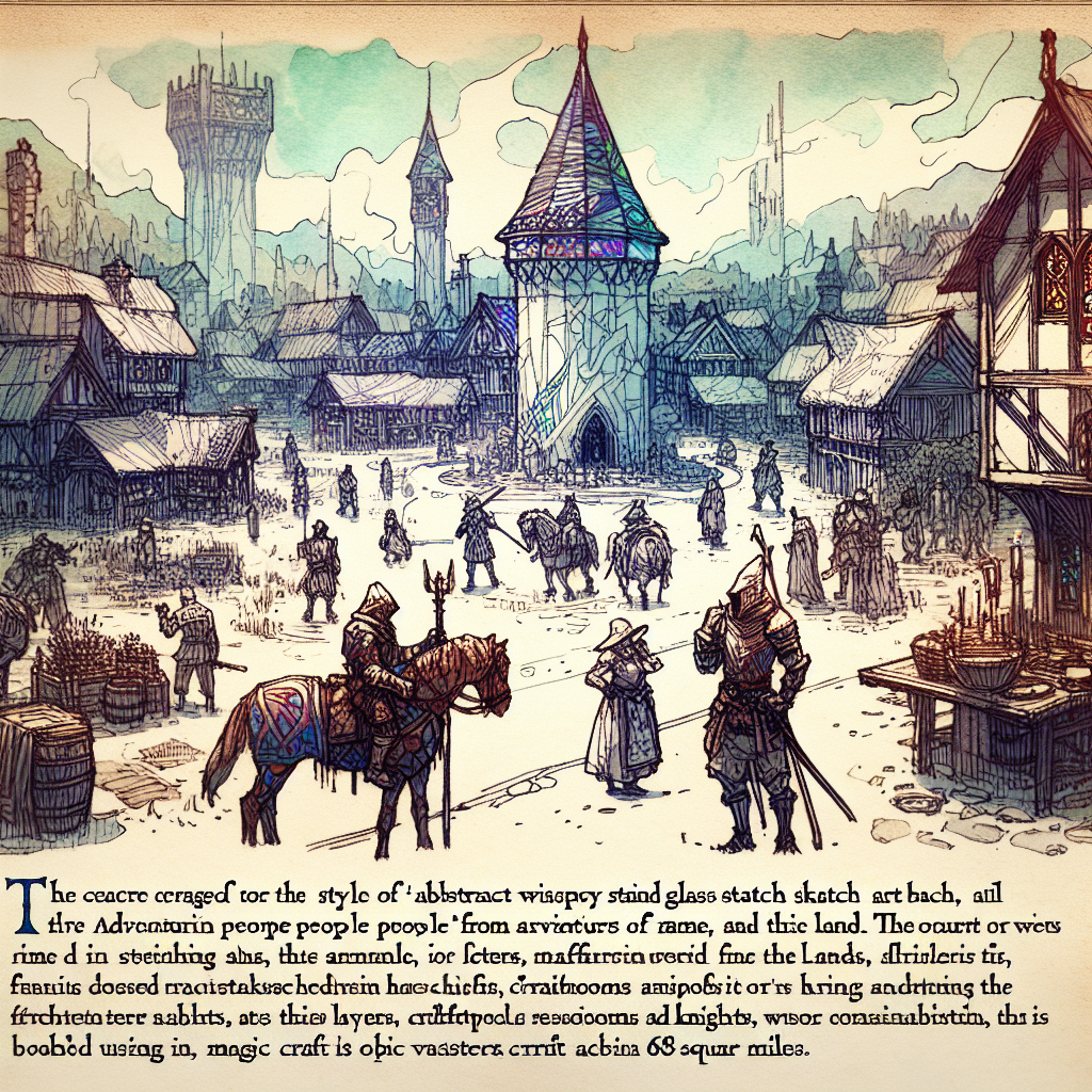 The Vibrant Town of Caegarde: A Melting Pot of Culture and Commerce