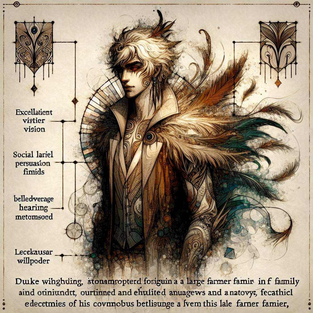 Duke Anhuht Prycull: The Wispy Male from Falgrove