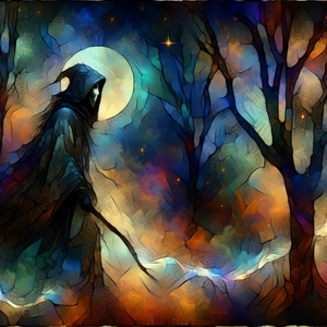 Whispers of the Moonlit Forest