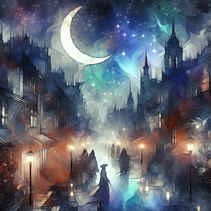 The Mysterious Wanderer: A Tale of Selene Nightshade