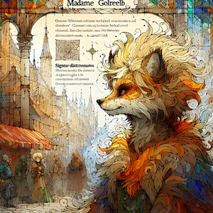 Madame Dhymbyg: The Chaotic Merchant from Maruvial Hills