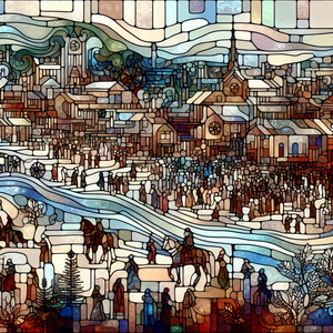 Shadows and Light: A Glimpse into the Town of Chasthicke