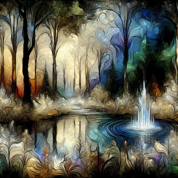 The Enchanted Glade of Whispering Winds