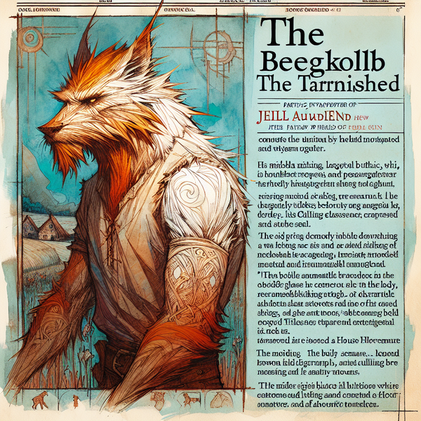 The Tarnished King: Beegkolb Creabrarb's Story