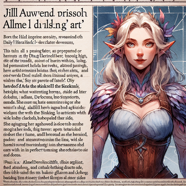 The Enigmatic Princess Almell Derocilf