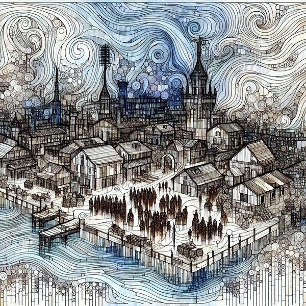 Autumnlond: A Mosaic of Life and Commerce